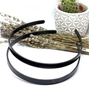 1 Cm Plastik Ham Taç 12 Adet, Boş Süslenmemiş Ham Taç