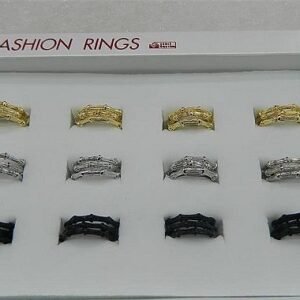 3 Lu Bayan Yuzuk 12 Adet 4518mp