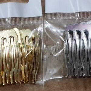 5 Dişli Metal Tarak Toka 10 Adet 664mp