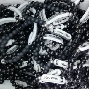 8 mm Cam Boncuk Ahmet Kaya Bileklik 10 Adet 2598mp