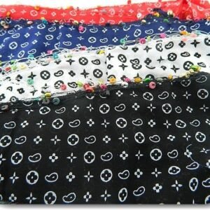 Ahsap Boncuklu Desenli Fular 12 Adet 4272tb