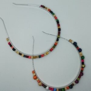 Ahsap Boncuklu Metal Tac 12 Adet 3996on