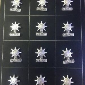 Ak Parti Yaka Rozeti 12 Adet 3589ub
