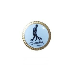 Altin Rengi Ataturk Kocatepede Yaka Rozeti 30 Adet 5333mp