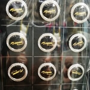 Atatürk İmza Yaka Rozeti 12 Adet 1949mp