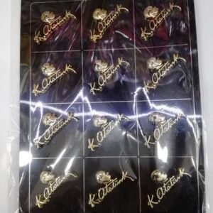 Atatürk İmza Yaka Rozeti 12 Adet 1928mp