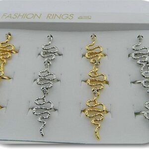 Ayarlanabilir Yilan Yuzuk 12 Adet 3625tb