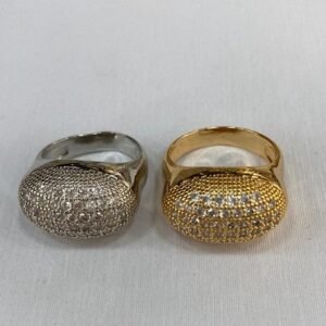 Ayarlanabilir Zirkon Tasli Yuzuk 2 Adet 2073ar