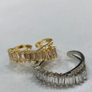 Ayarlanabilir Zirkon Tasli Yuzuk 2 Adet 2075ar