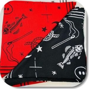 Balik Baskili Sac Bandana 12 Adet 3771an