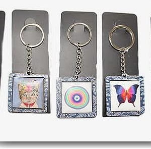 Baskili Anahtarlik 10 Adet 2917kb