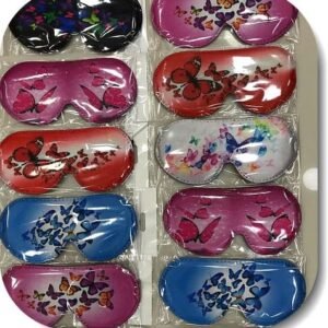 Baskili Desenli Uyku Goz Bandi 12 Adet 4436ib