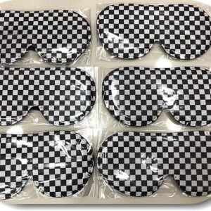 Baskili Desenli Uyku Goz Bandi 12 Adet 4435ib