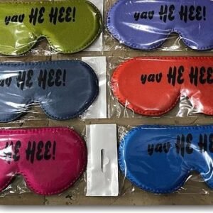 Baskili Desenli Uyku Goz Bandi 12 Adet 4437ib