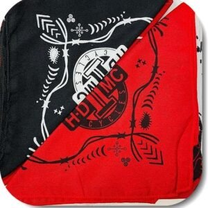 Baskili Sac Bandana 12 Adet 3777an