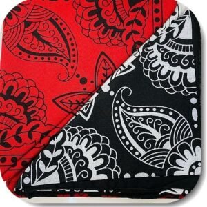 Baskili Sac Bandana 12 Adet 3781an