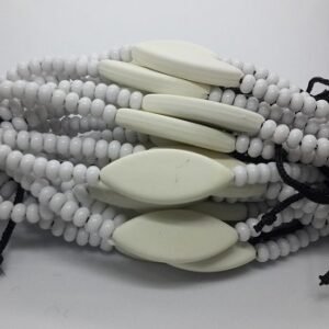 Beyaz Renk İsim Yazılan Boncuk Bileklik 25 Adet 3950mp