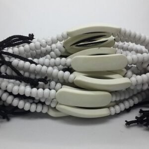 Beyaz Renk İsim Yazılan Boncuk Bileklik 25 Adet 3947mp