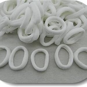 Buyuk Boy Beyaz Renk Havlu Toka 100 Adet 5445mp