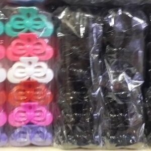 Büyük Boy Fiyonk Mandal Toka (2 Renk) 12 Adet 3659mp