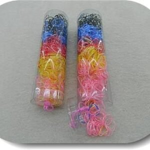 Buyuk Boy Karisik Renk Ince Perma Lastik Toka 12 Paket 5467mp