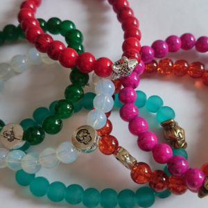 Cam Boncuk Bileklik 12 Adet 6439as