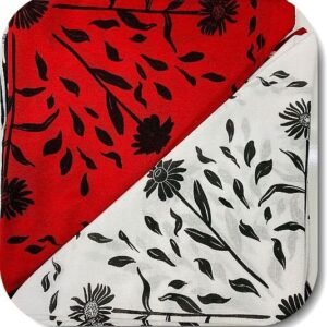 Cicek Baskili Sac Bandana 12 Adet 3780an