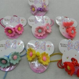 Cicekli Lastik Okul Tokasi 20 Cift 4143mp