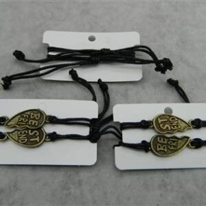 Çiftli Kalpli Arkadaş Bileklik 12 Adet 2732mp