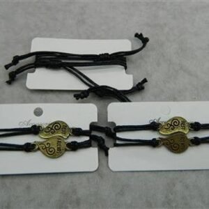 Çiftli Kalpli Arkadaş Bileklik 12 Adet 2733mp