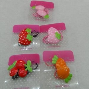 Cilek Figurlu Lastikli Cimcime Okul Tokasi 20 Cift 4148mp