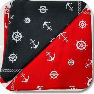 Denizci Capa Dumen Baskili Sac Bandana 12 Adet 3768an