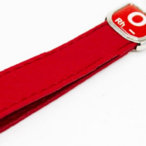 Deri 0 Rh Negatif Kan Grubu Anahtarlik 5037mp