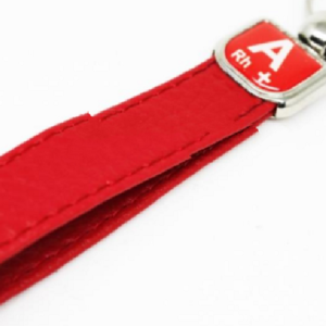 Deri A Rh Pozitif Kan Grubu Anahtarlik 5030mp