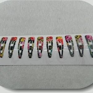 Desenli Celik Citcit Toka 12 Adet 6952mp