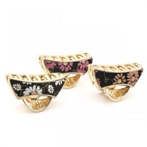 Desenli Kucuk Boy Mandal Toka 12 Adet 9274cz