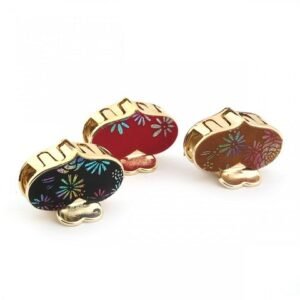 Desenli Kucuk Boy Mandal Toka 12 Adet 9275cz