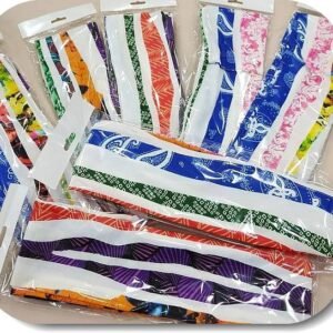 Desenli Kumas Telli Afrika Sac Bandı 12 Adet 3044bm