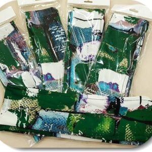 Desenli Kumas Telli Afrika Sac Bandi 12 Adet 3047bm