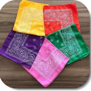 Desenli Sac Bandana 12 Adet 3452ib