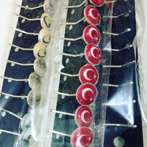 Desenli Şal Eşarp Klipsi 12 Adet 2836mp