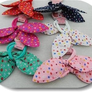 Desenli Tavsan Kulakli Havlu Toka 24 Adet 5477mp