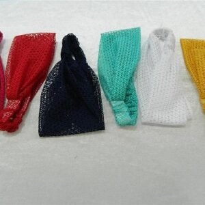 Düz Desensiz Paraşüt Saç Bandı 12 Adet 3162mp