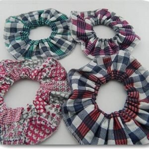 Ekose Desenli Simit Toka 20 Adet 4092tb