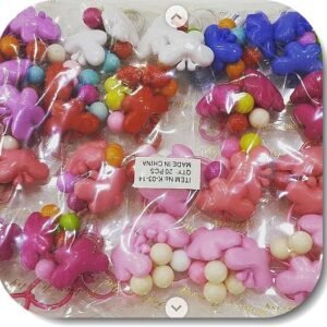 Figurlu Cocuk Lastik Toka 20 Cift 5924mp