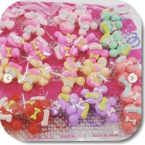 Figurlu Cocuk Lastik Toka 20 Cift 5937mp