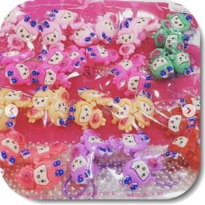 Figurlu Cocuk Lastik Toka 20 Cift 5943mp