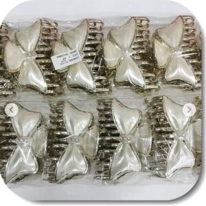 Fiyonk Desenli Mandal Toka 12 Adet 5907mp