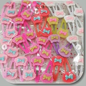 Fiyonk Figurlu Cocuk Citcit Toka 20 Cift 5888mp