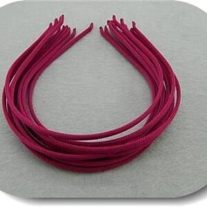 Fusya Rengi Kumas Kapli Metal Tac 12 Adet 5465mp